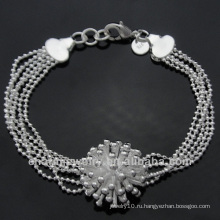 Мода серебро гальваническим браслеты моды очарование браслеты BSS-029